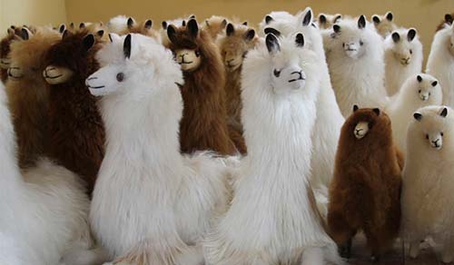 peluches de alpaca