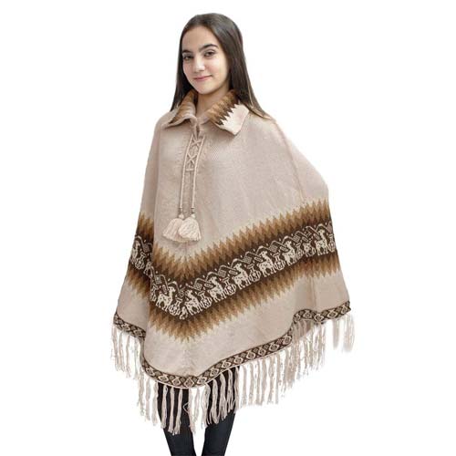 ponchos de alpaca