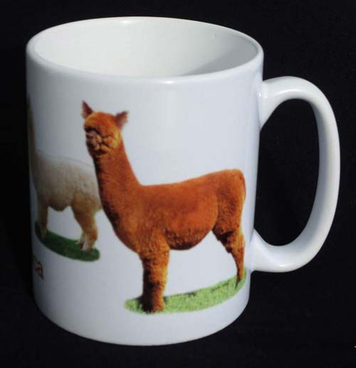 Tazas de alpacas